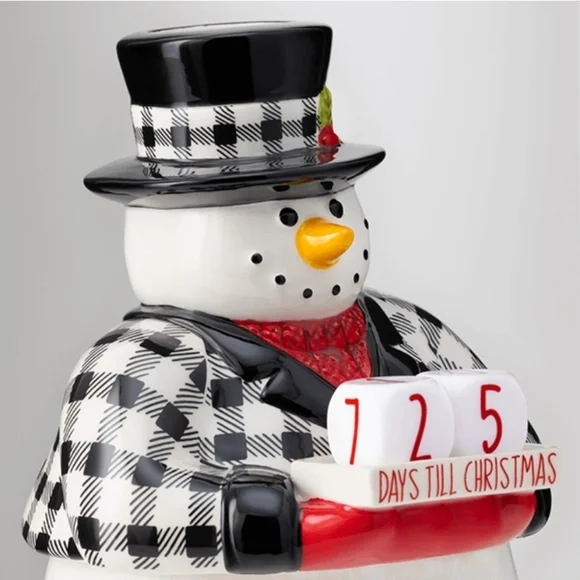 Scentsy Kickoff To Christmas Snowman Countdown Wax Melt Warmer Festive Winter - Picture 5 of 7